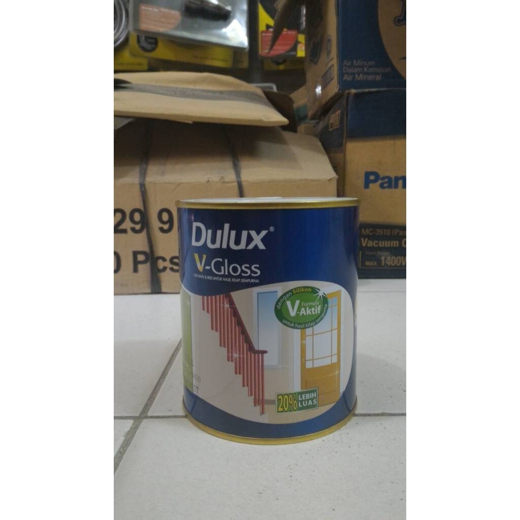 

Terjangkau Cat Minyak Dulux V-Gloss (Red, Orange, Yellow, Green, Blue, Violet)