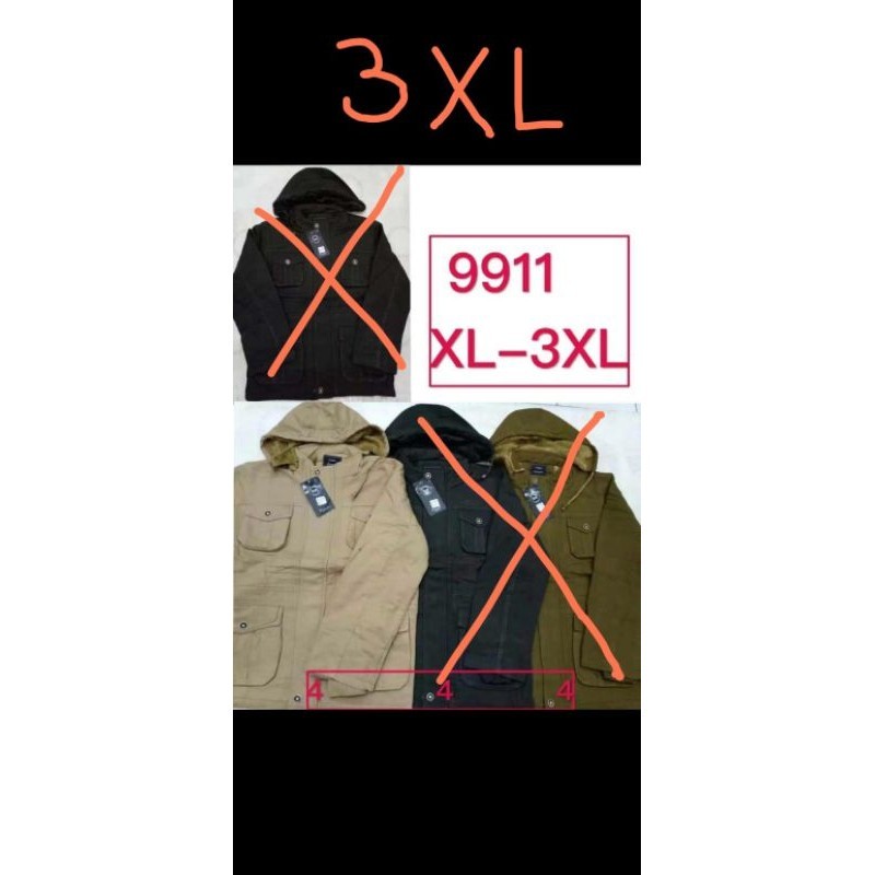 JAKET PRIA/ COWOK KANVAS TEBAL PARKA IMPORT BARU