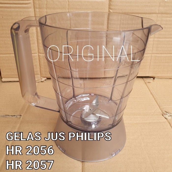 Jar/Jug/Gelas + Pisau Blender Philips Hr2056/2057 Best