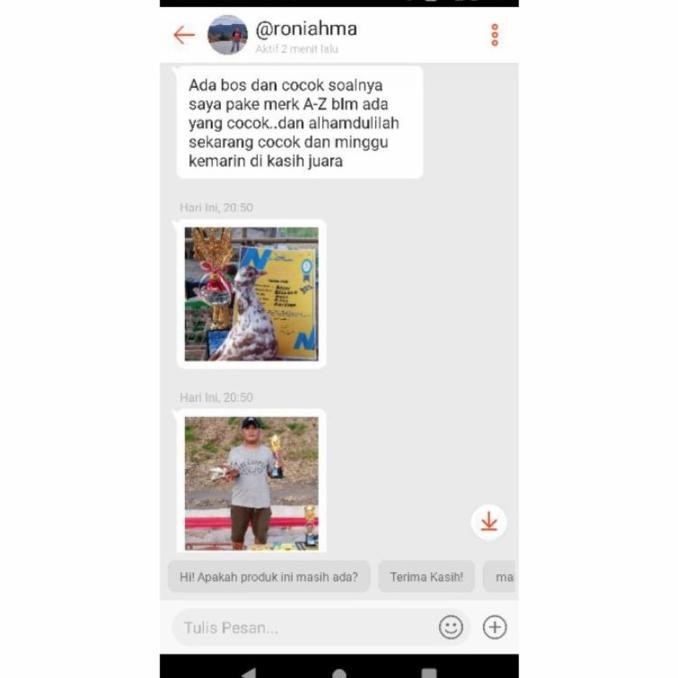 kud Jamu merpati PERFECT POWER isi 100 butir