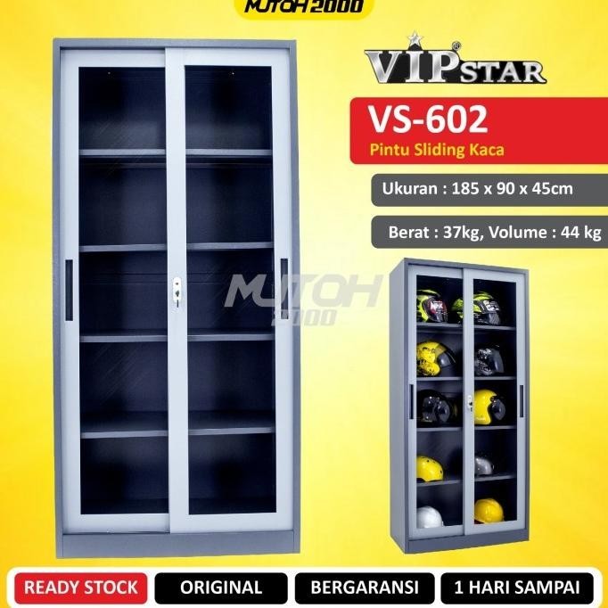 

Trend Vip Star Vs-602 Lemari Arsip Besi Pintu Sliding Kaca Berkualitas