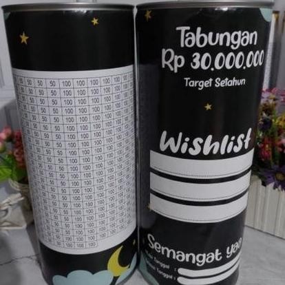 Bisa Cod Promo Celengan Target Satu Tahun Jumbo Xxl Permanen 100 Juta, 50 Juta, 30Jt Celengan Target