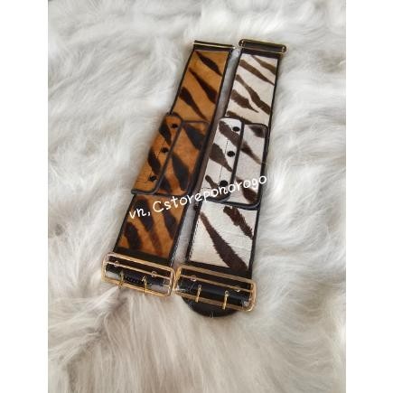 Big Sale Sabuk Bopo Kulit Motif Macan 9 Cm / Sabuk Bopo Anak / Sabuk Otok / Reog / Barongan / Caplok