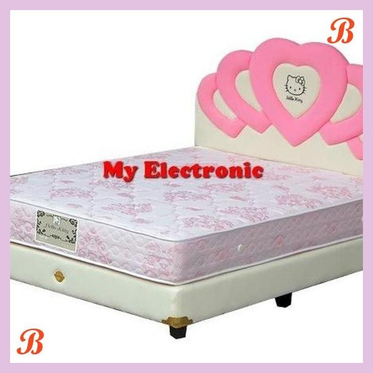 | ME | KASUR SPRING BED ANAK BIGLAND HELLO KITTY RAMA PINK UKURAN HANYA KASUR 160X200