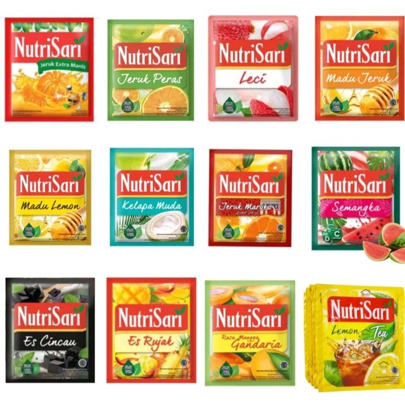 

Nutrisari All Varian 10 sachet 14gr