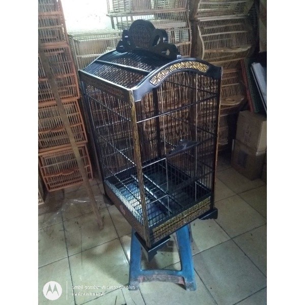 PROMO KANDANG kandang kotak ukir F1 model kipas
