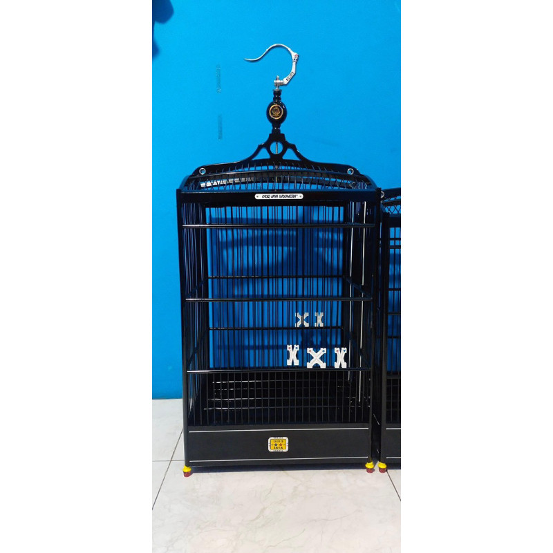 PROMO KANDANG SANGKAR KADANG KOTAK ORIQ JAYA HITAM