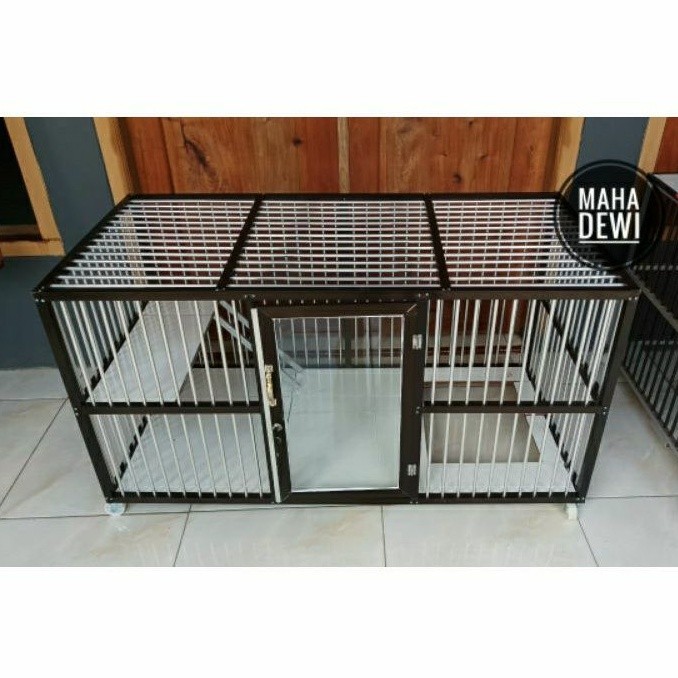 PROMO KANDANG KANDANG KUCING ALUMUNIUM 1 PINTU JUMBO