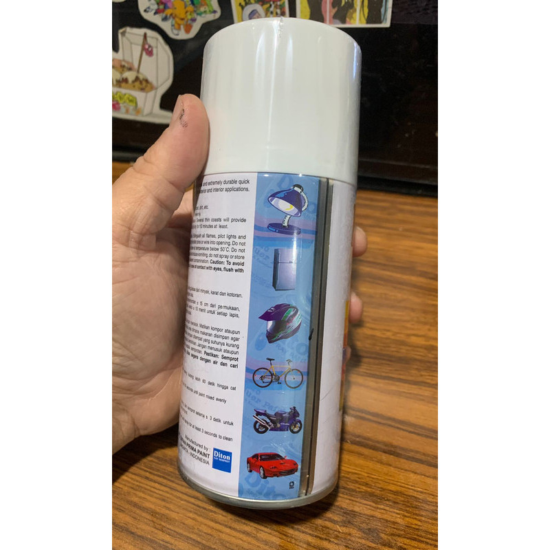 

ghg Cat Semprot Pilox Pilok BLACK DOFF 300CC 884 Diton BARU ORI