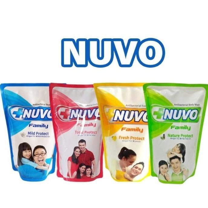 New NUVO CAIR REFIL 450ML/SABUN CAIR NUVO REFIL