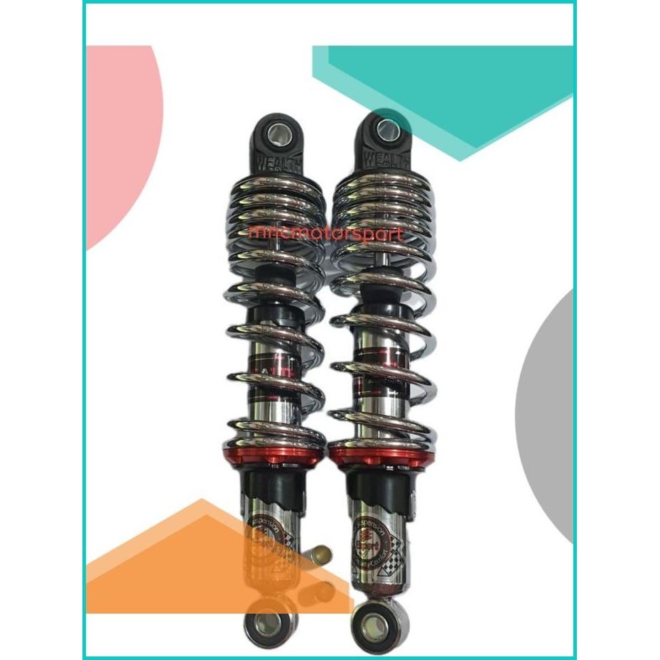 SHOCK SHOK BREAKER WEALTH 280 MM CHROME JUPITER F1ZR VEGA ZR MODEL YSS