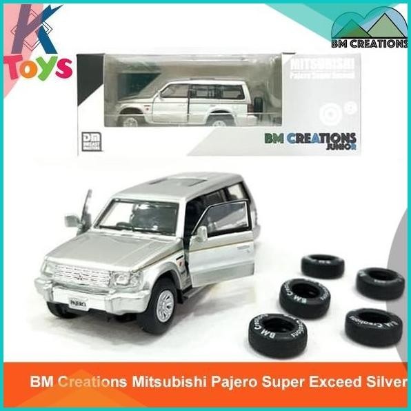 BM Creations Mitsubishi Pajero Super Exceed Silver 16novz3 parts
