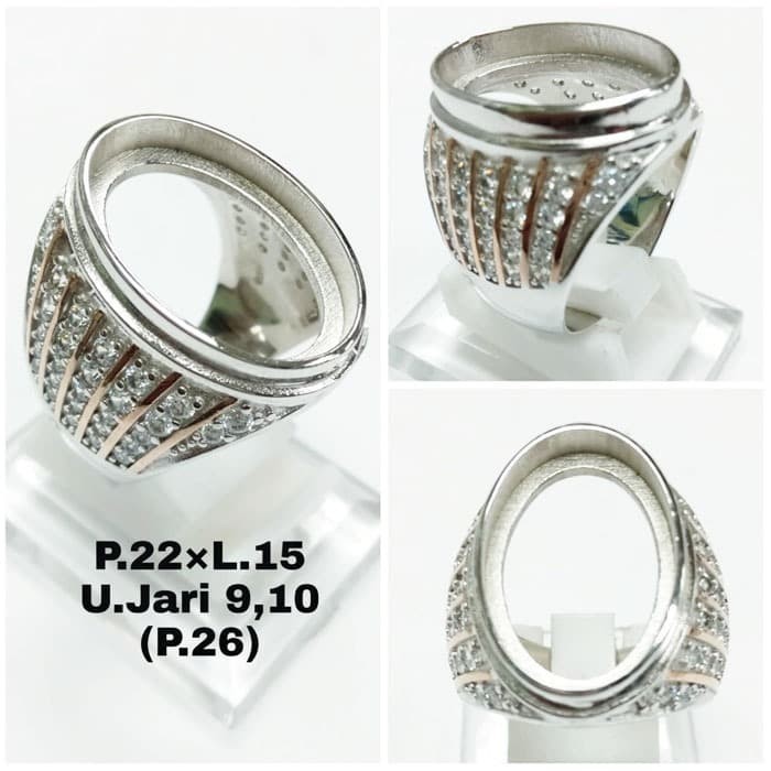 Cincin - Cangkang Emban Bacan Ikatan Cincin Perak Pria