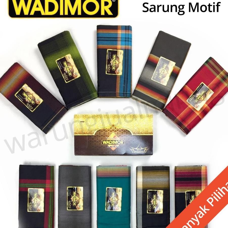 Sarung Aneka Motif - Padang Hzon Hson Hitam Putih Polos - Tenun Songket Sholat Bali Corak Eksklusif 