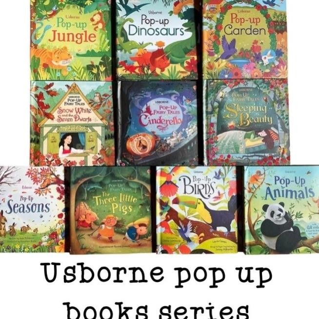Usborne pop up books buku import anak buku cerita anak pop up Berkualitas