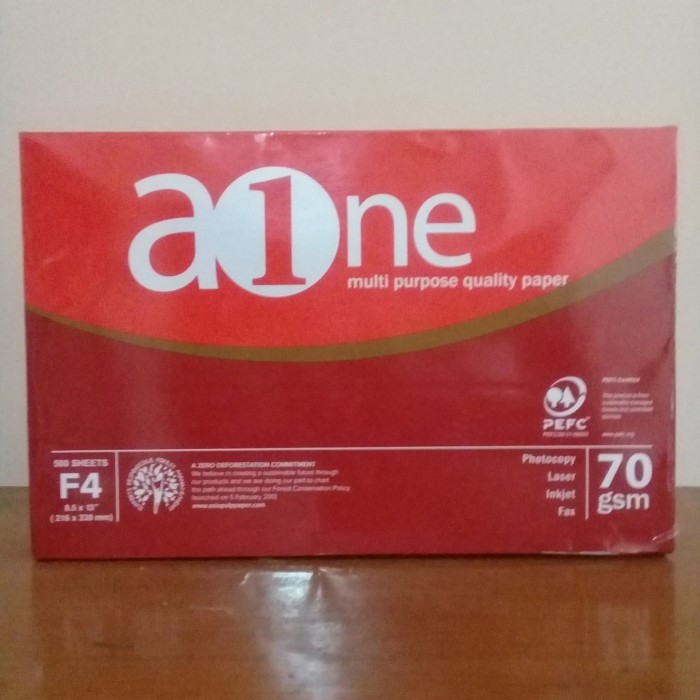 

MURAH kertas hvs f4 folio paper aone 1 rim