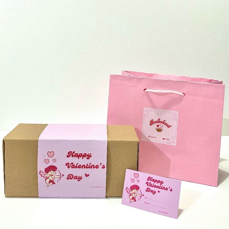 

BRONIES Bitsy Brownie Valentine's Day Hampers By Bakelust