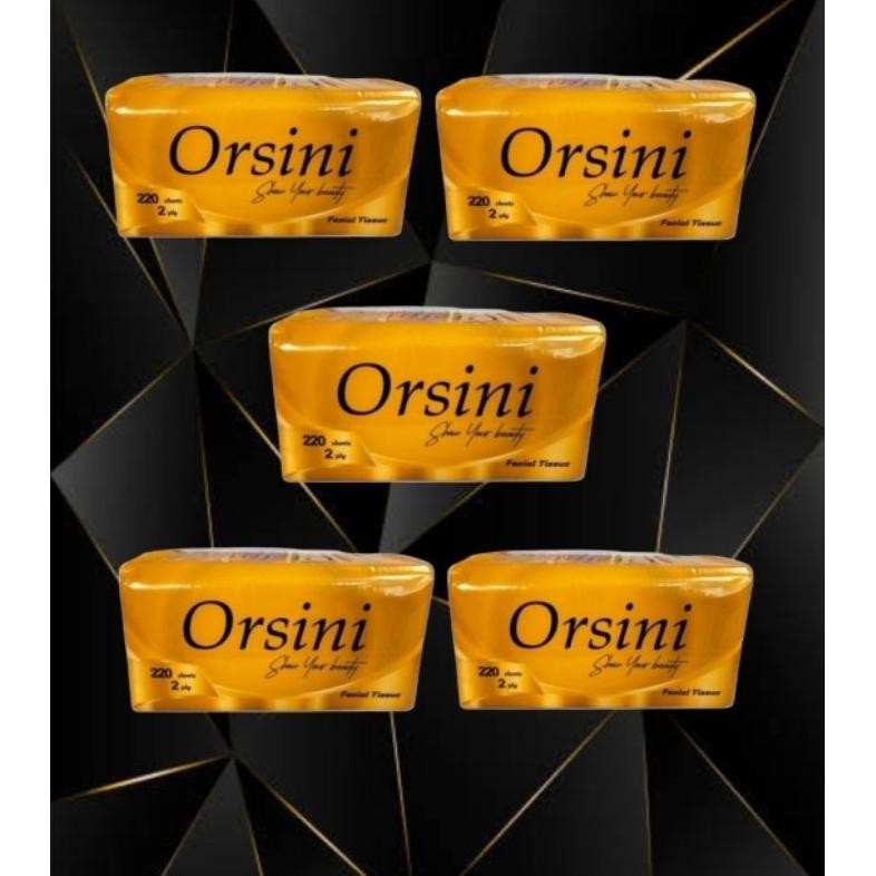Tissue Facial ORSINI 180 sheet (Paket 10 pcs)