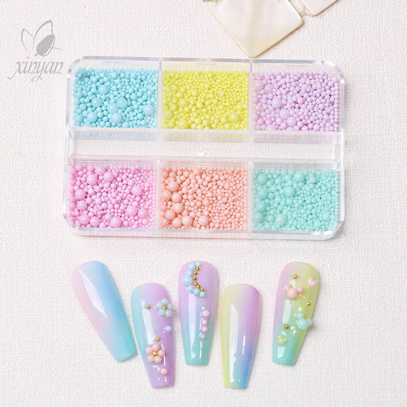 

MACAROON BALL CANDY POPPING BEADS FOR NAIL ART HIASAN KUKU ACCESSORIES NAIL BEST SELLER NAIL ART