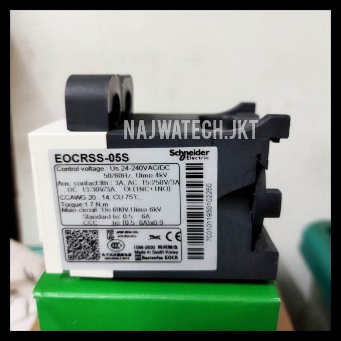 READY over current relay schneider EOCRSS-05S