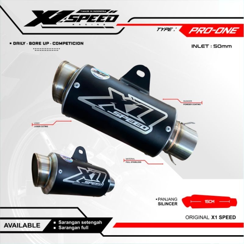 Slinser only type Pro one Selenser Racing black coating Original X1 Speed Racing