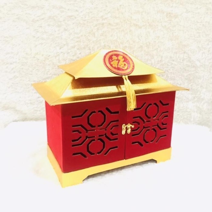 

Ada Lemari Pagoda Imlek / Box imlek / sanjitan / Parcel Imlek