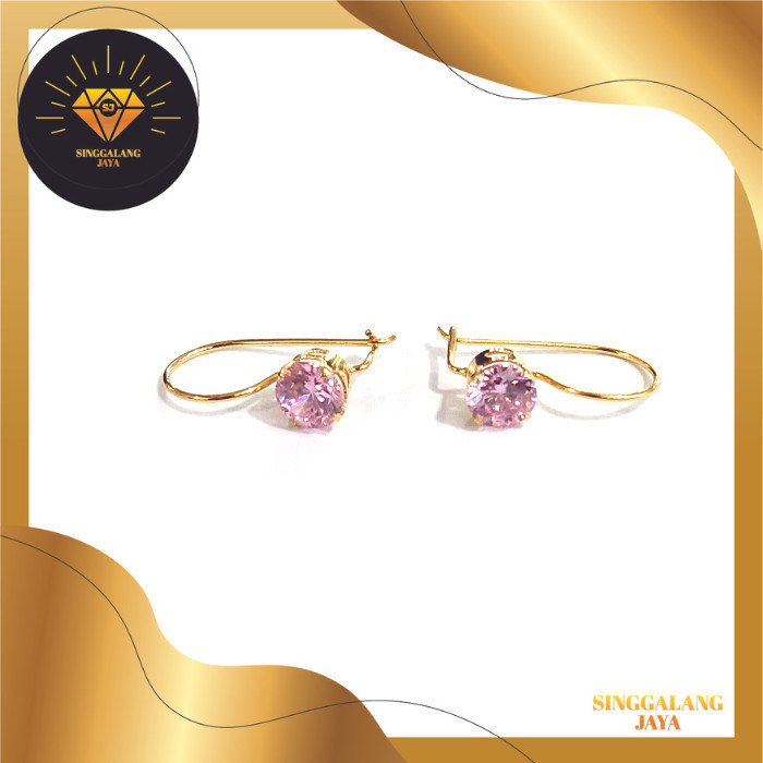 ANTING EMAS ASLI ANTING ANAK KADAR 375%