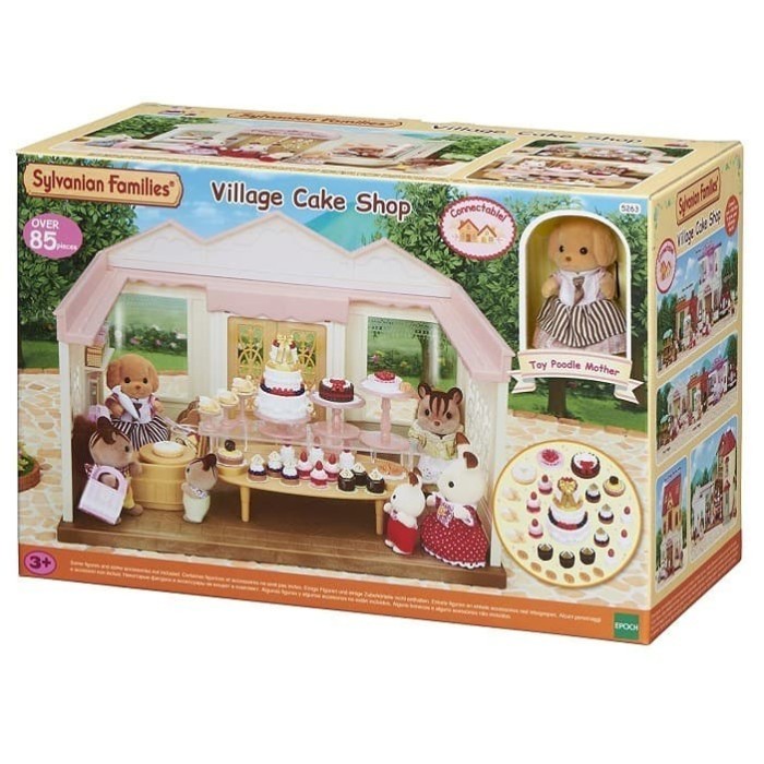 MAINAN KOLEKSI SYLVANIAN FAMILIES VILLAGE CAKE SHOP