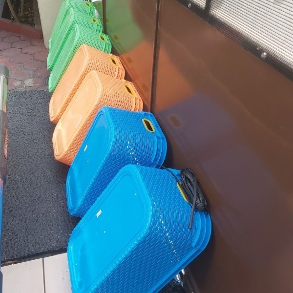 Laundry Shinpo Peony 629 Keranjang Pakaian Baju Kotor Laundry Bag Plastik