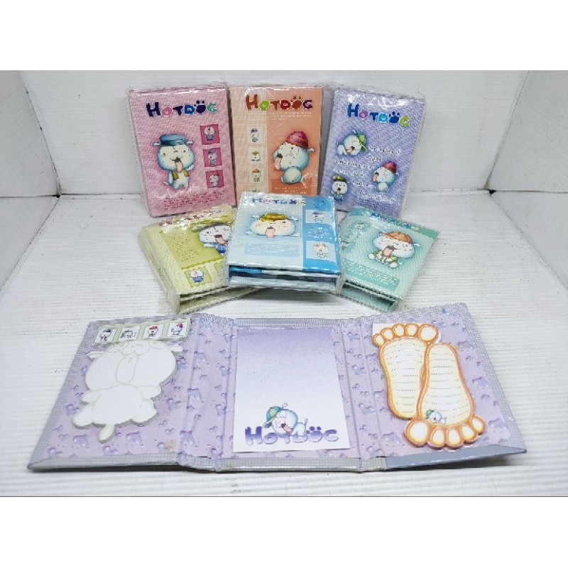 

notes/ diary/ notebook lipat 3 hotdog 7x9cm