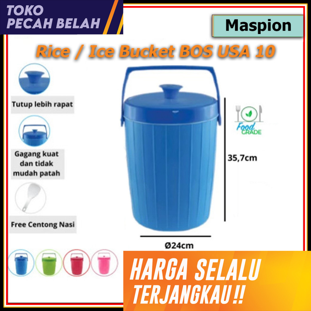 Ice Bucket / rice bucket/ bos USA 10 - Rice Bucket Maspion