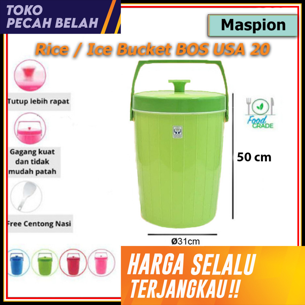 Ice Bucket / rice bucket/ bos USA 20 - Rice Bucket Maspion