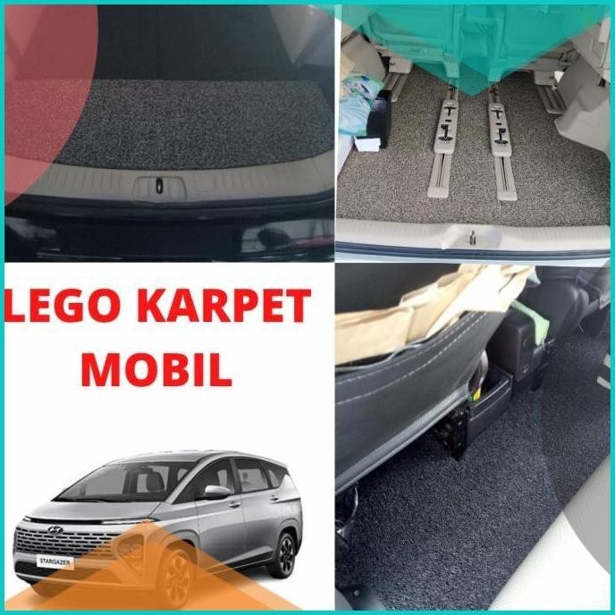 Karpet Mobil Mie Bihun 2 Warna HYUNDAI STARGAZER Full Bagasi 16novz3 p