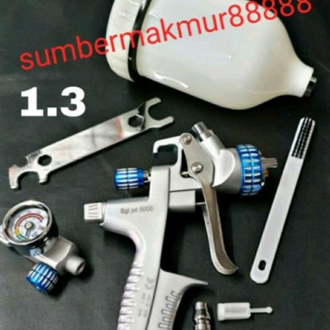 Spray Gun Sgl Jet 5000 Nozzle 1.3Mm Alat Semprot Cat