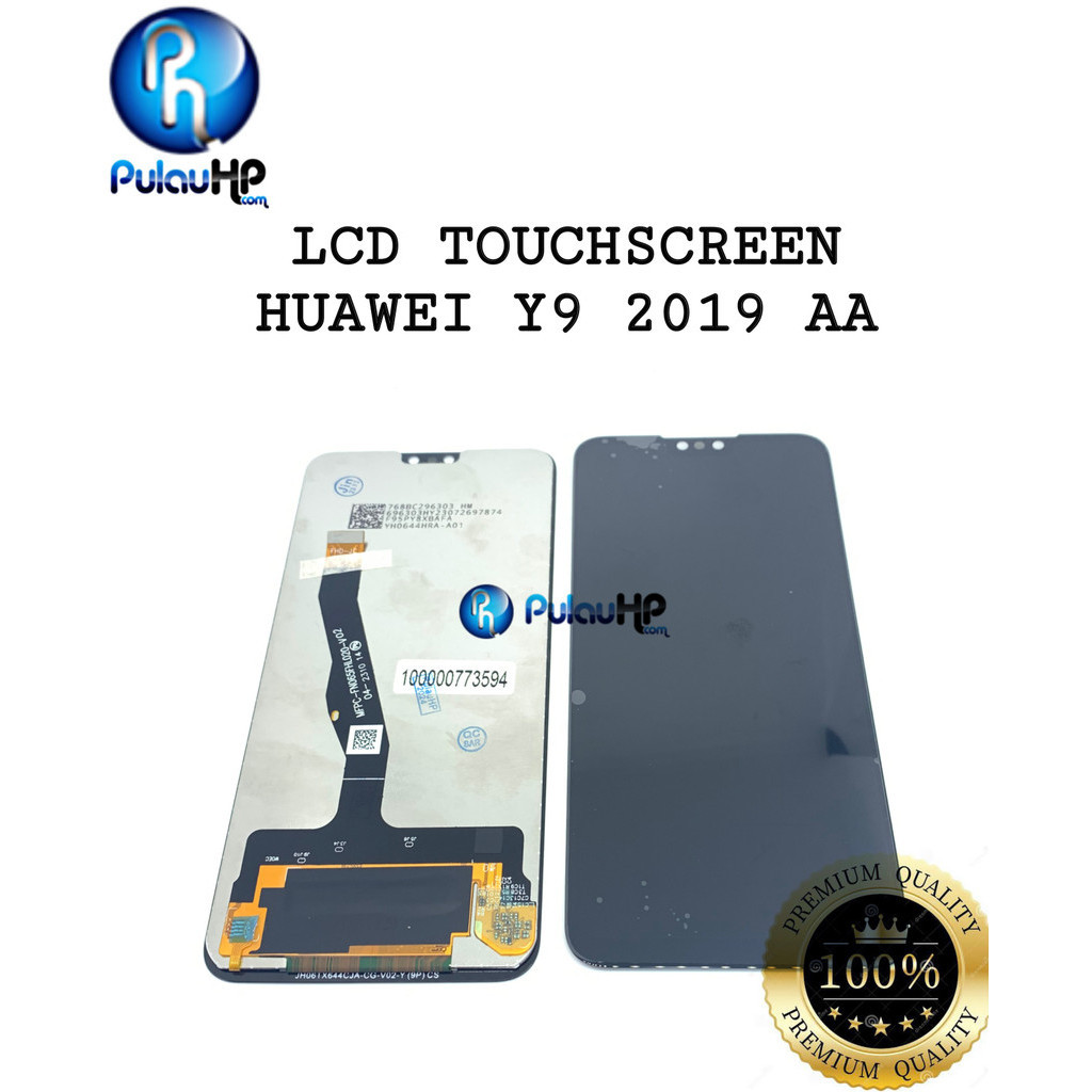 PULAUHP _ LCD TOUCHSCREEN Huawe Y9 2019 BLACK