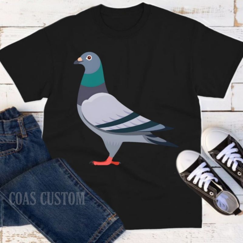 BAJU KAOS ANAK BURUNG MERPATI BALAP