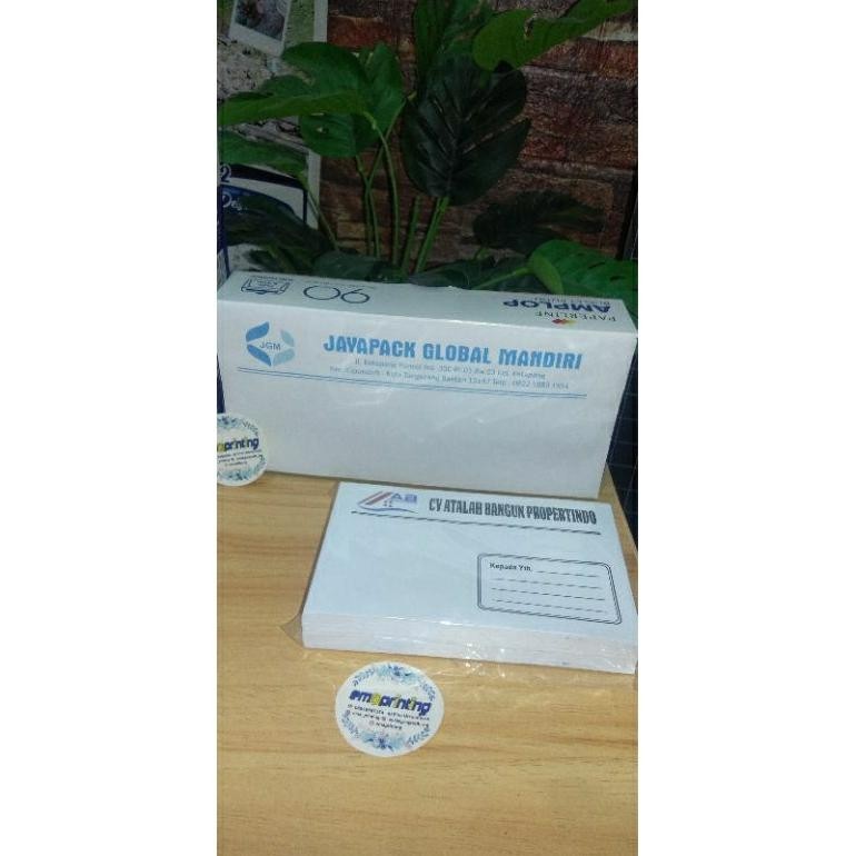 

Termurah 100 Pcs Amplop Panjang / Amplop Kantor / Amplop Surat Diskom