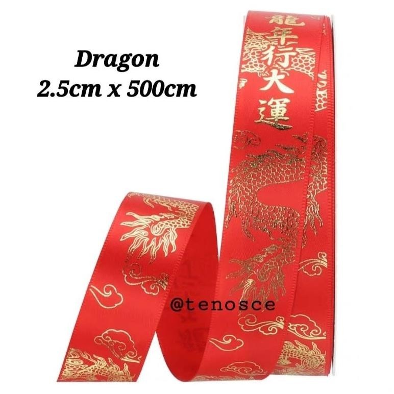 

Promo Akhir Tahun 2024 Varian 5Meter X 2,5Cm/ 4Cm / 1Cm Pita Ribbon Import Quality Tali Dekorasi Hampers Kotak Toples Imlek Sincia Lucky Cat Fu Konien Chinese New Year Red Lampion Naga Dragon Murah