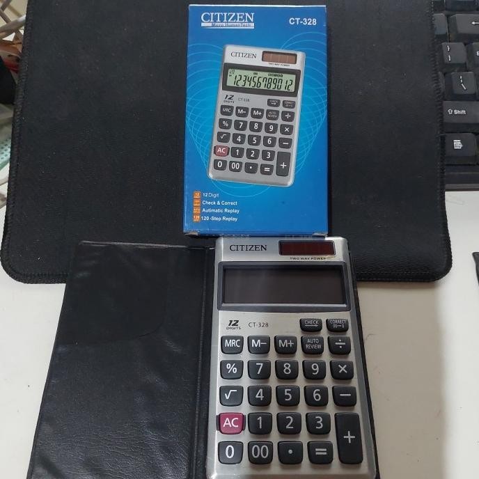 

Berkualitas Kalkulator CITIZEN 12 Digit CT-328