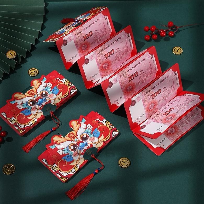 

Bisa Cod Angpau Imlek 2024 Dragon Year / Amplop Angpao Cny Tahun Naga Promo