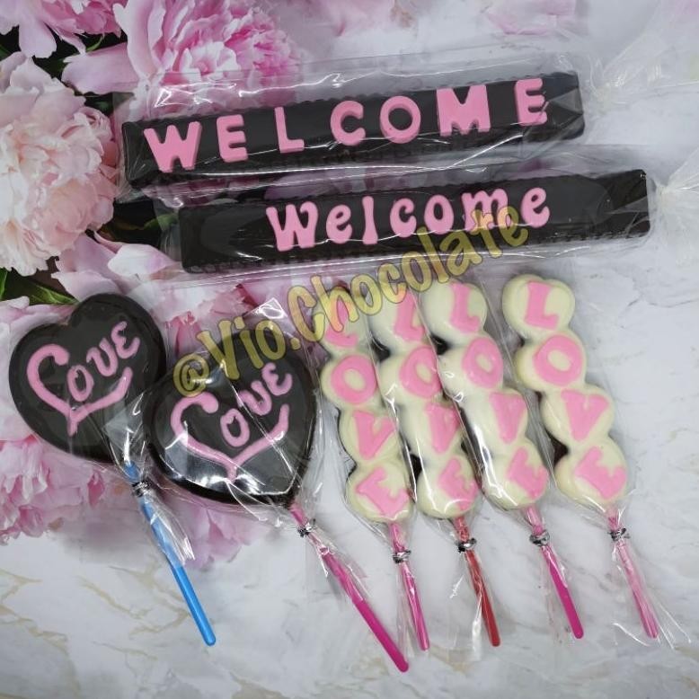 

Bisa Cod Coklat Valentine, Bisa Custom Tulisan (Coklat Custom) Cod