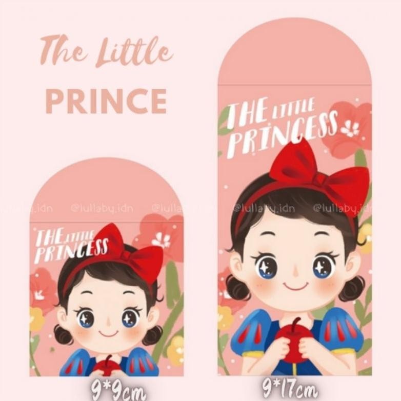 

Terlaris Hong Bao The Prince & Princess/ Angpao Import Lebaran Imlek Natal(1Bungkus Isi 10)Red Pocket Diskom