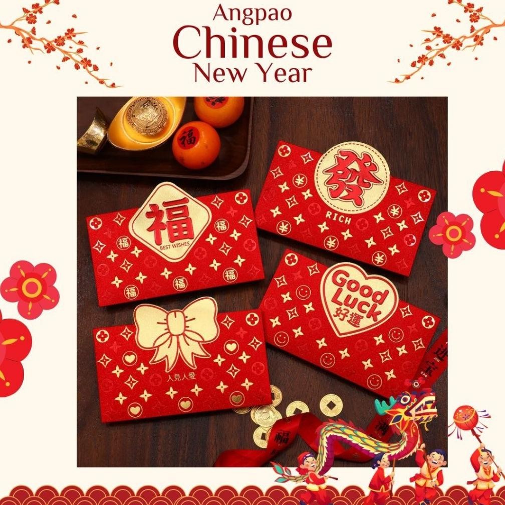 

Big Sale Angpao Tahun Naga Merah Emas 2024 Diskom