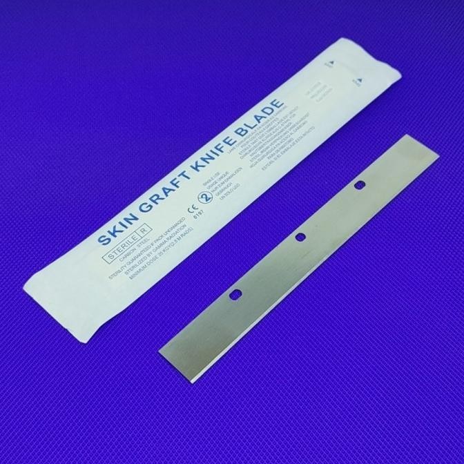 

Perlengkapan Medis Skin Graft Blade / Pisau Skin Graft 158mm