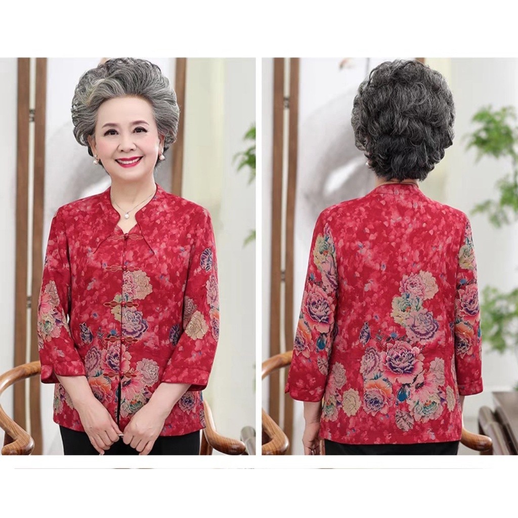Dress Imlek Dewasa Wanita 2024 Perempuan Cina Dres Cheongsam Korean Style Ukuran Jumbo Festival Ceon