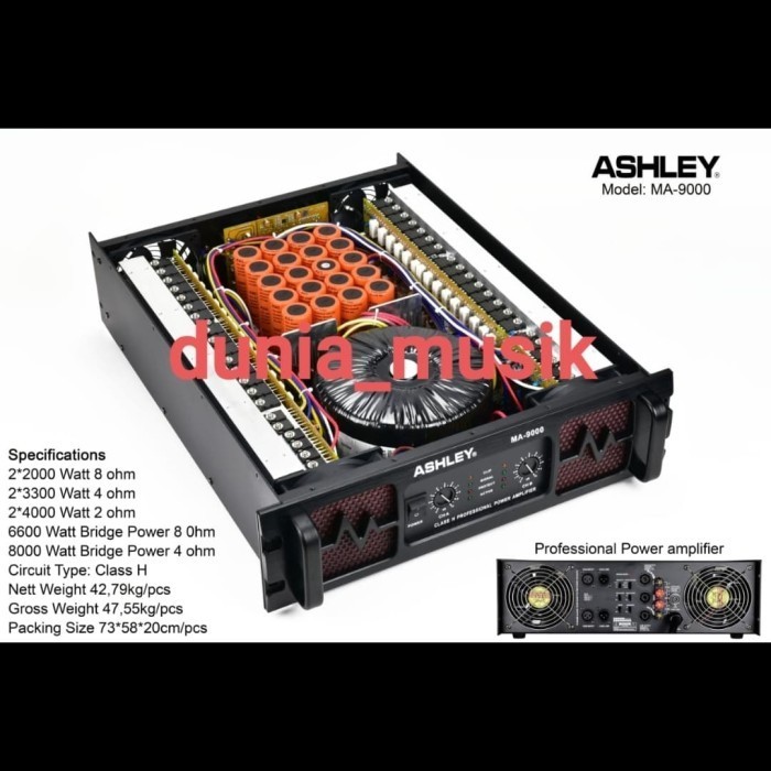 POWER ASHLEY MA9000 ORIGINAL
