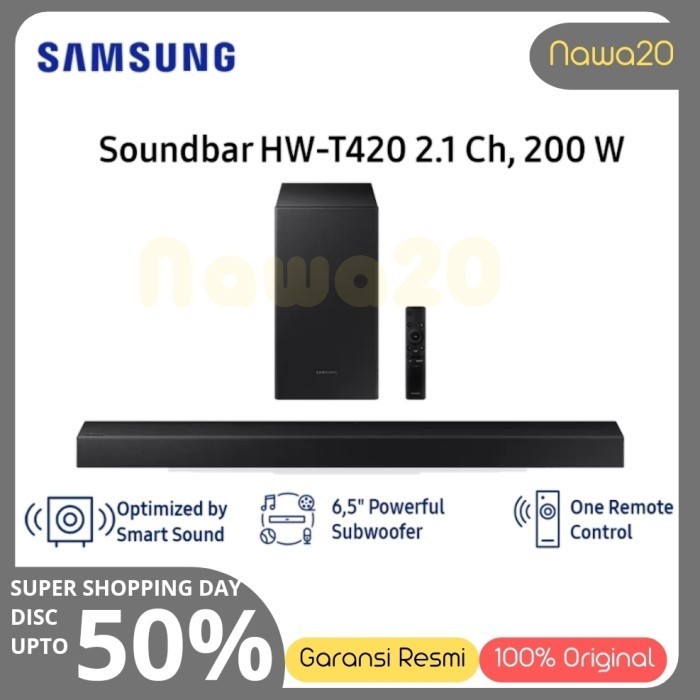 SAMSUNG SOUNDBAR HWT420 HW T420 HW-T420 ORIGINAL