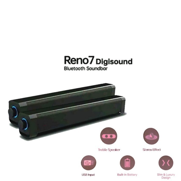 RENO 7 DIGISOUND BLUETOOTH SOUNDBAR