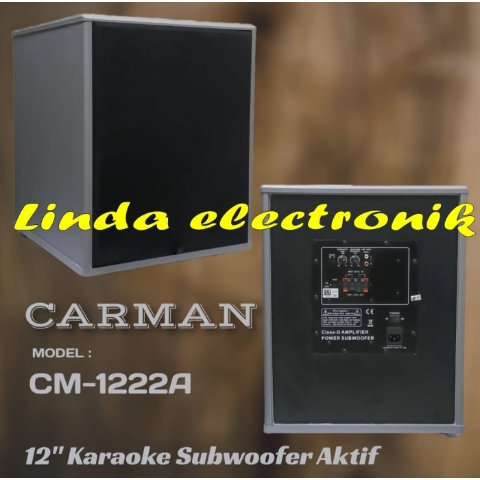 SUBWOOFER CARMEN CM 1222A CRIMSON CM1222A 12 INCH ORIGINAL