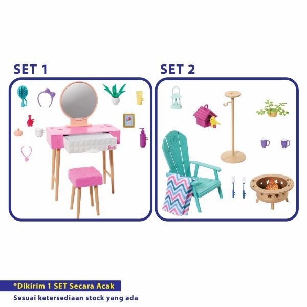 BARBIE FURNITURE ASSORTMENT HJV32 - RANDOM